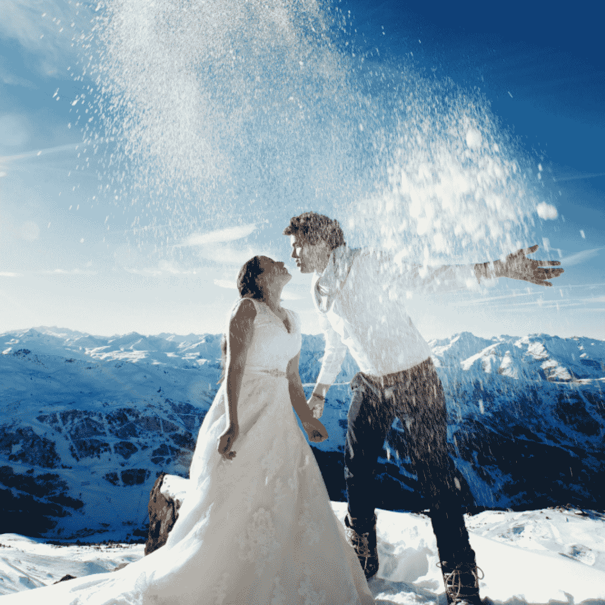 Celestial Winter Wedding