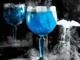 Blue Cocktail Decor