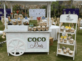 Mr Coconut stall